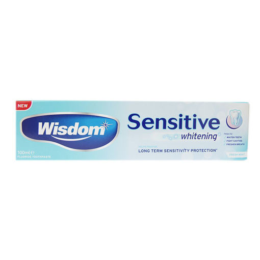 Wisdom Sensitive and Whitening Toothpaste 100ml - Pack of 1