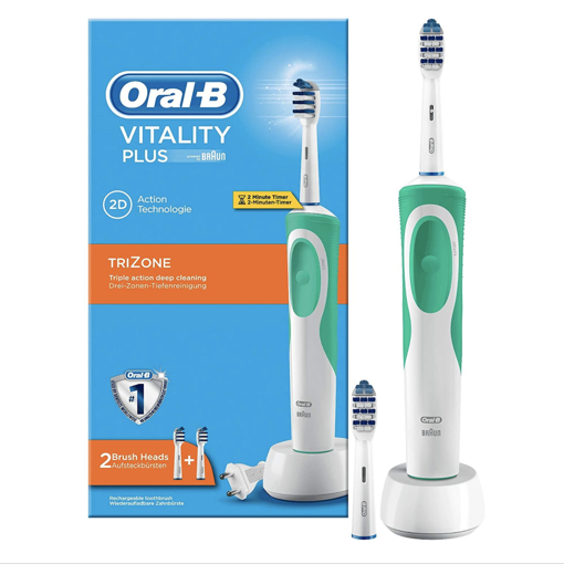 Oral-B Power Vitality Plus TriZone Electric Toothbrush - Pack of 1