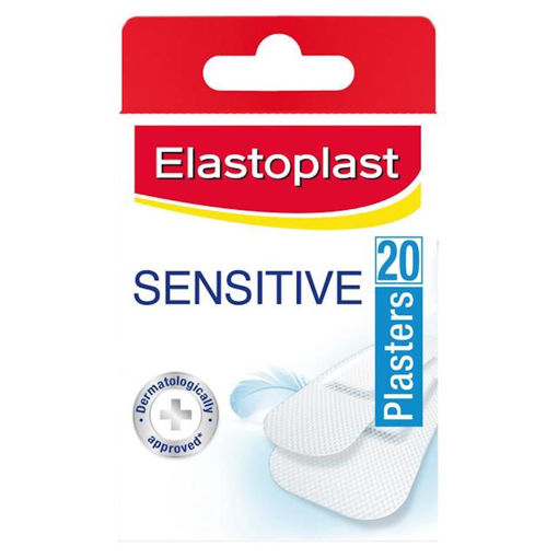 Elastoplast Sensitive Plasters - Pack of 20 Plasters