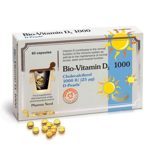 Bio-Vitamin D3 1000 IU Capsules (x 80) - Pack of 1