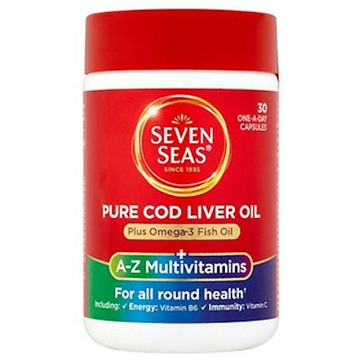 Seven Seas Plus Multivitamins A to Z One-A-Day Capsules (x 30)  - Pack of 1
