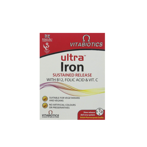 Vitabiotics Ultra Iron Tablets (x 30) - Pack of 1