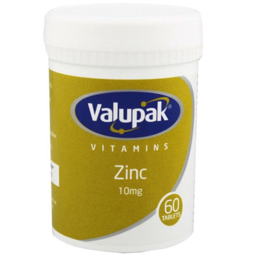 Valupak Zinc 10mg Tablets (x 60) - Pack of 1
