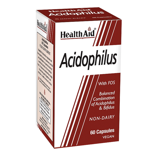 HealthAid Acidophilus Capsules (x 60) - Pack of 1