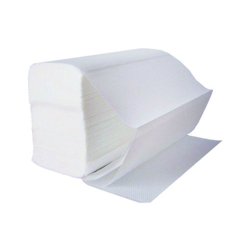 V-Fold White Paper Hand Towels 1-Ply - Pack of 3600