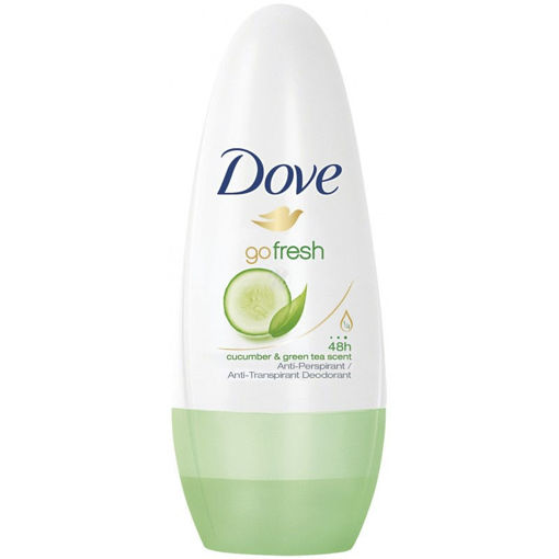 Dove Go Fresh Cucumber & Green Tea Roll-On Deodorant 50ml - Pack of 1
